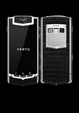Vertu Ti Titanium Black Alligator Mới 100% Fullbox